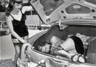 Illustration for article titled Women and Cars, NSFW within. Also a test for pasting a list of URLs into the space below. Mixed results.